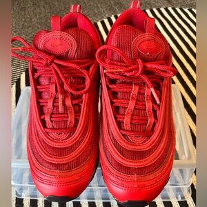 Nike Airmax Red Sneakers